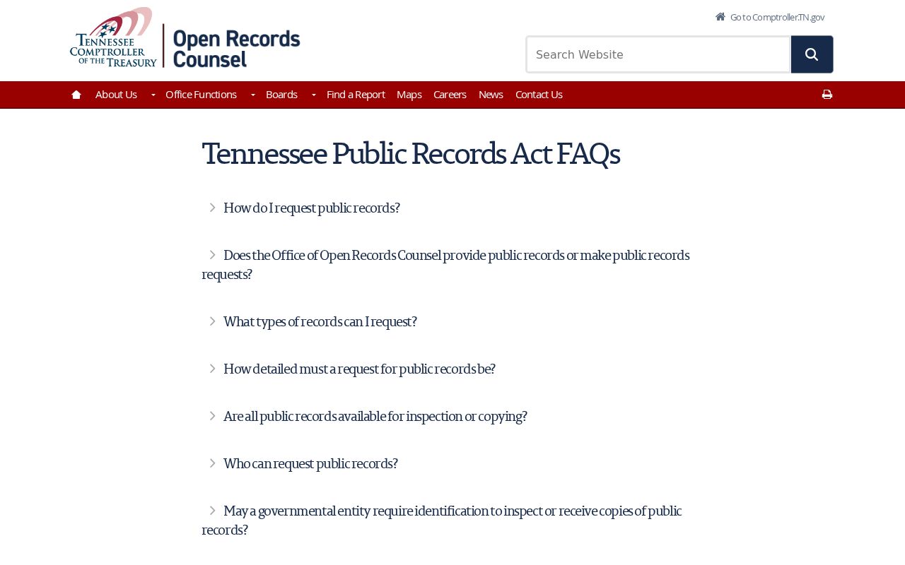 Tennessee request guidance for DeKalb County court records