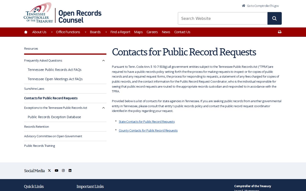 Custodian contacts for DeKalb County court records