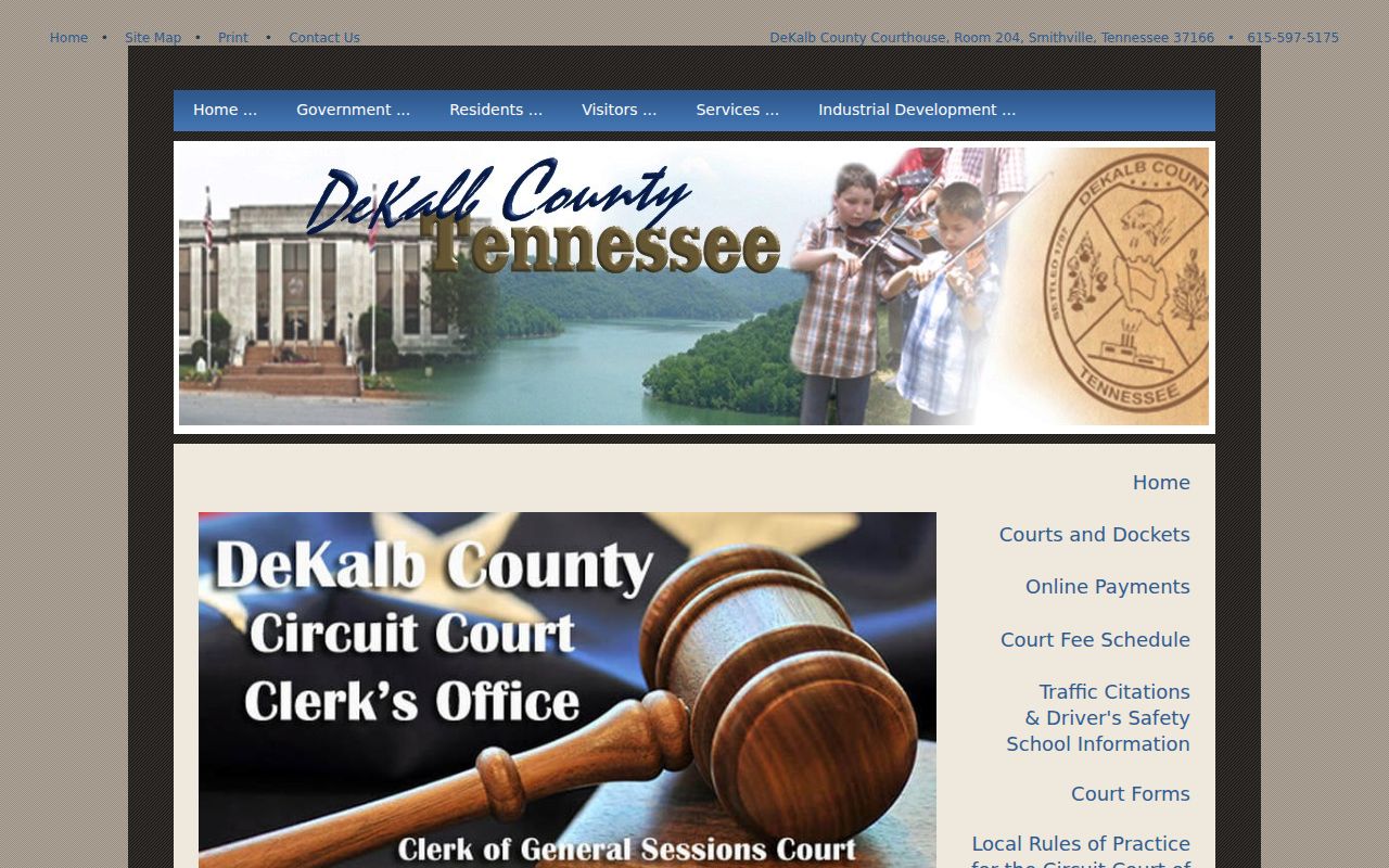 DeKalb County traffic citation and driver safety school instructions
